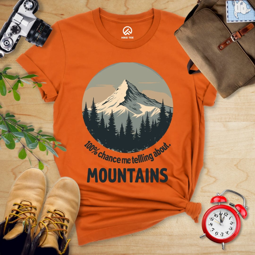 Hike Tee T-Shirt Autumn / S 100% Chance Shirt