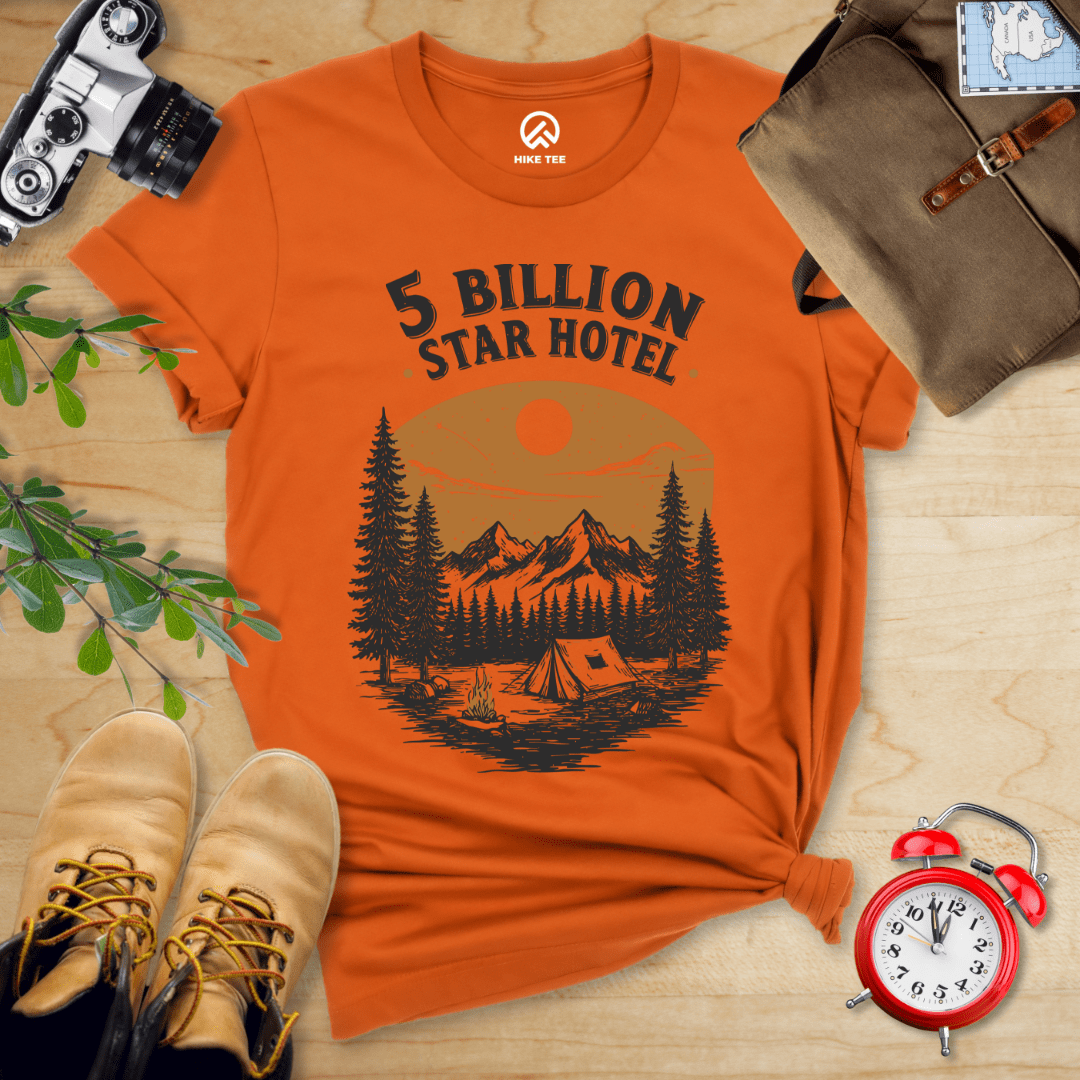 Hike Tee T-Shirt Autumn / S 5 Billion Star Hotel Shirt