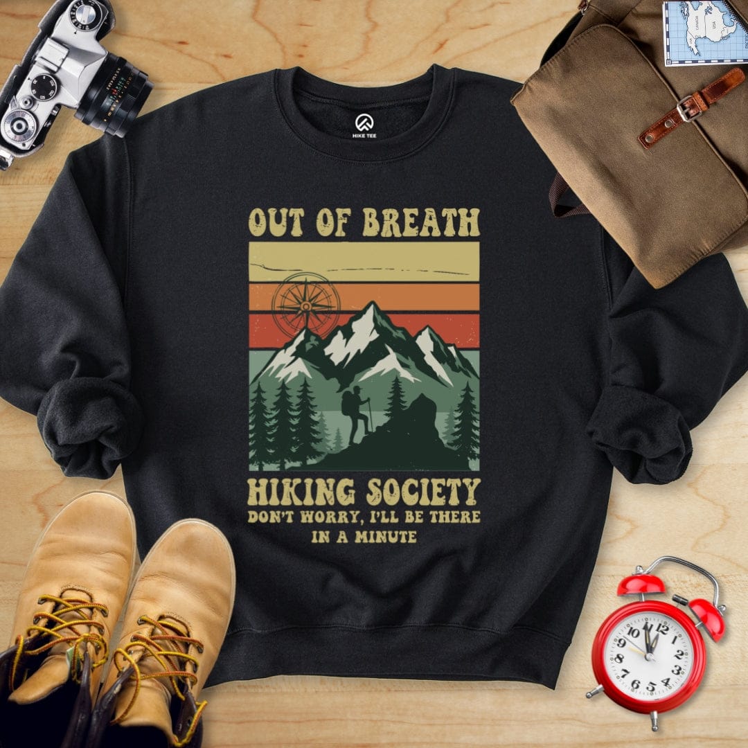 Hike Tee Sweatshirt Black / S 669_Out of Breath