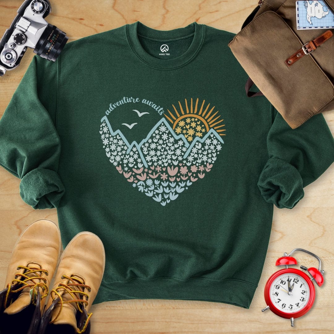 Hike Tee Sweatshirt 678_Adventure Awaits