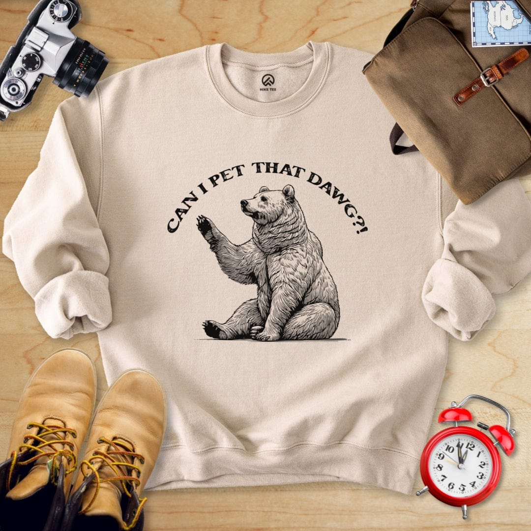 Hike Tee Sweatshirt 736_Pet that dawg