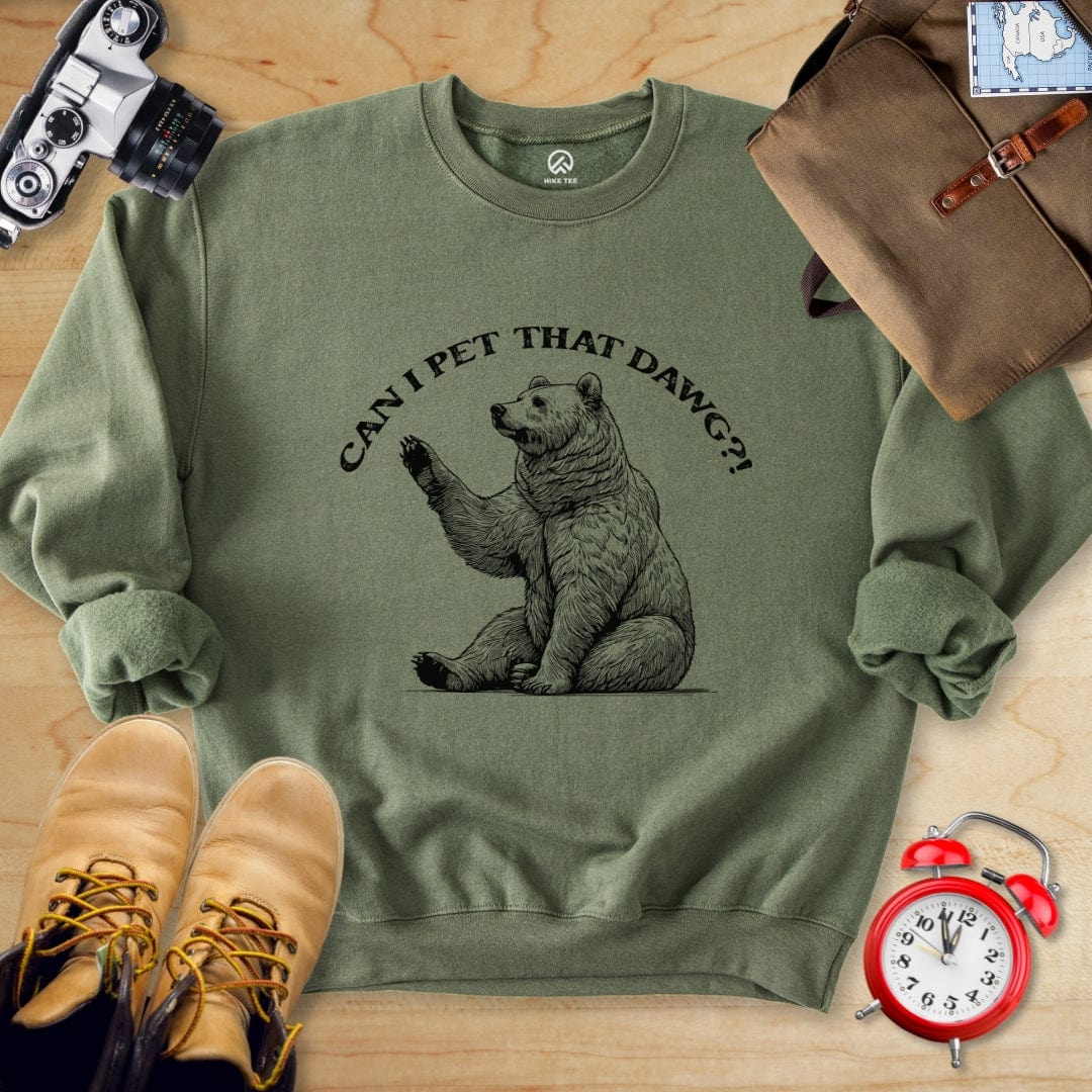 Hike Tee Sweatshirt 736_Pet that dawg
