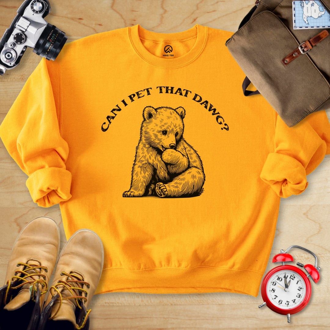 Hike Tee Sweatshirt 738_Pet that dawg