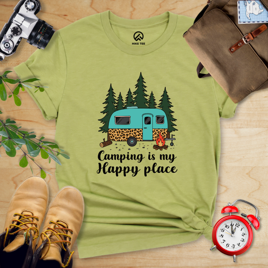 Camping is my Happy Place Shirt