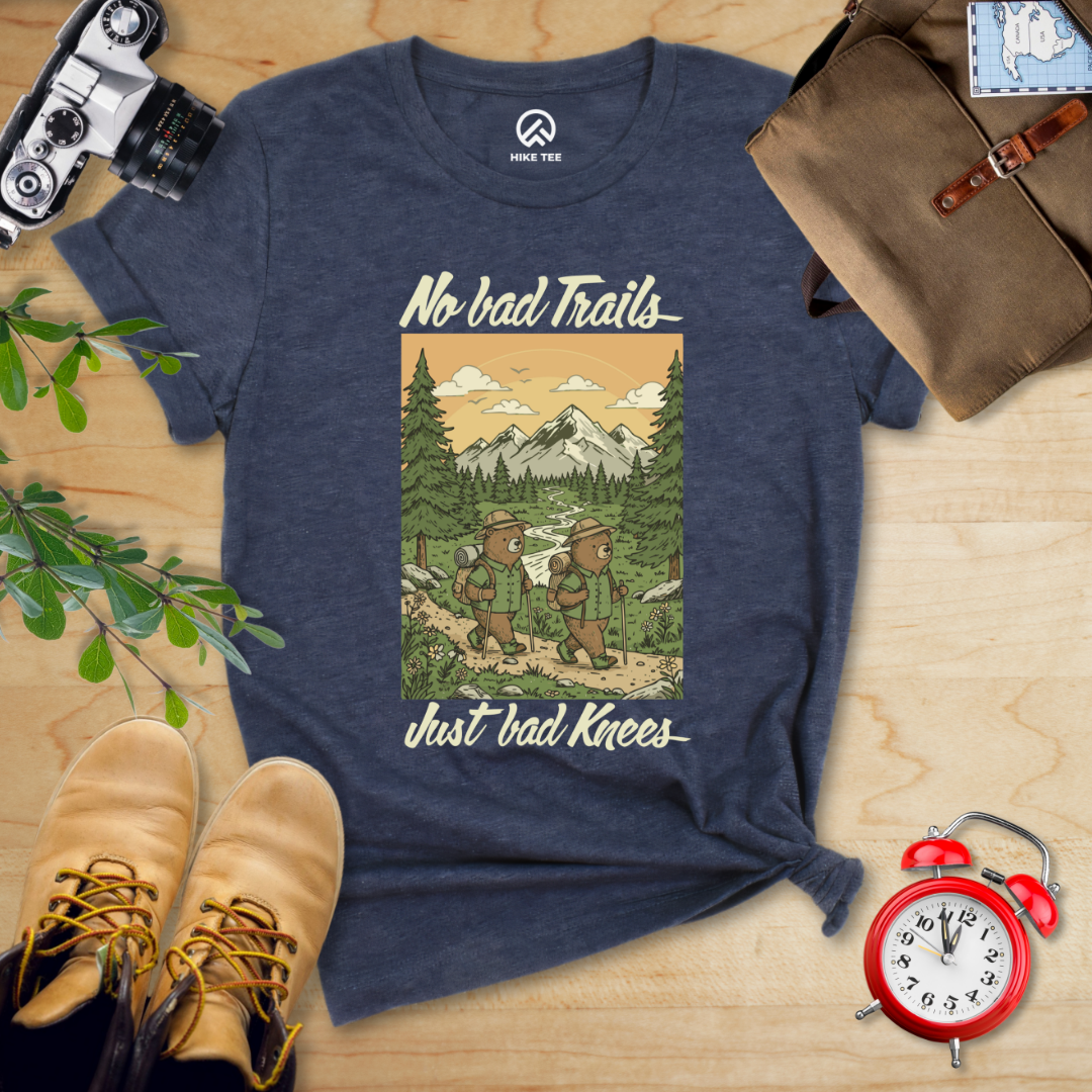 No bad Trails Just bad Knees Shirt