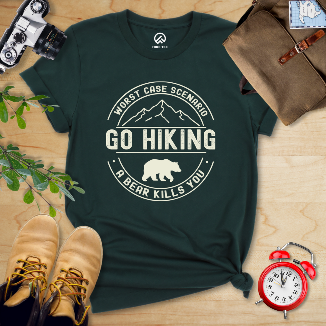 Go Hiking Worst Case Scenario Shirt