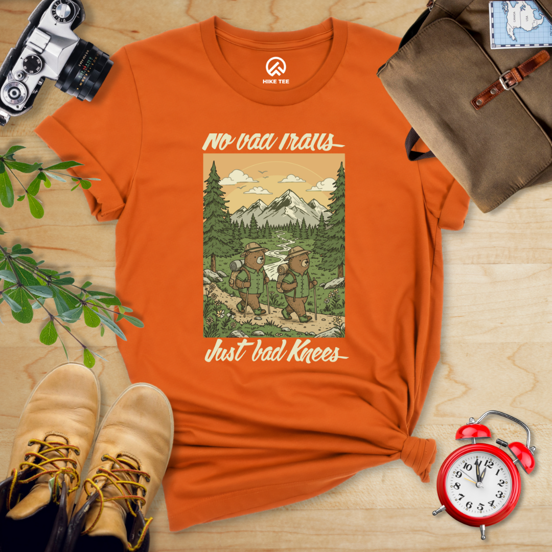 No bad Trails Just bad Knees Shirt