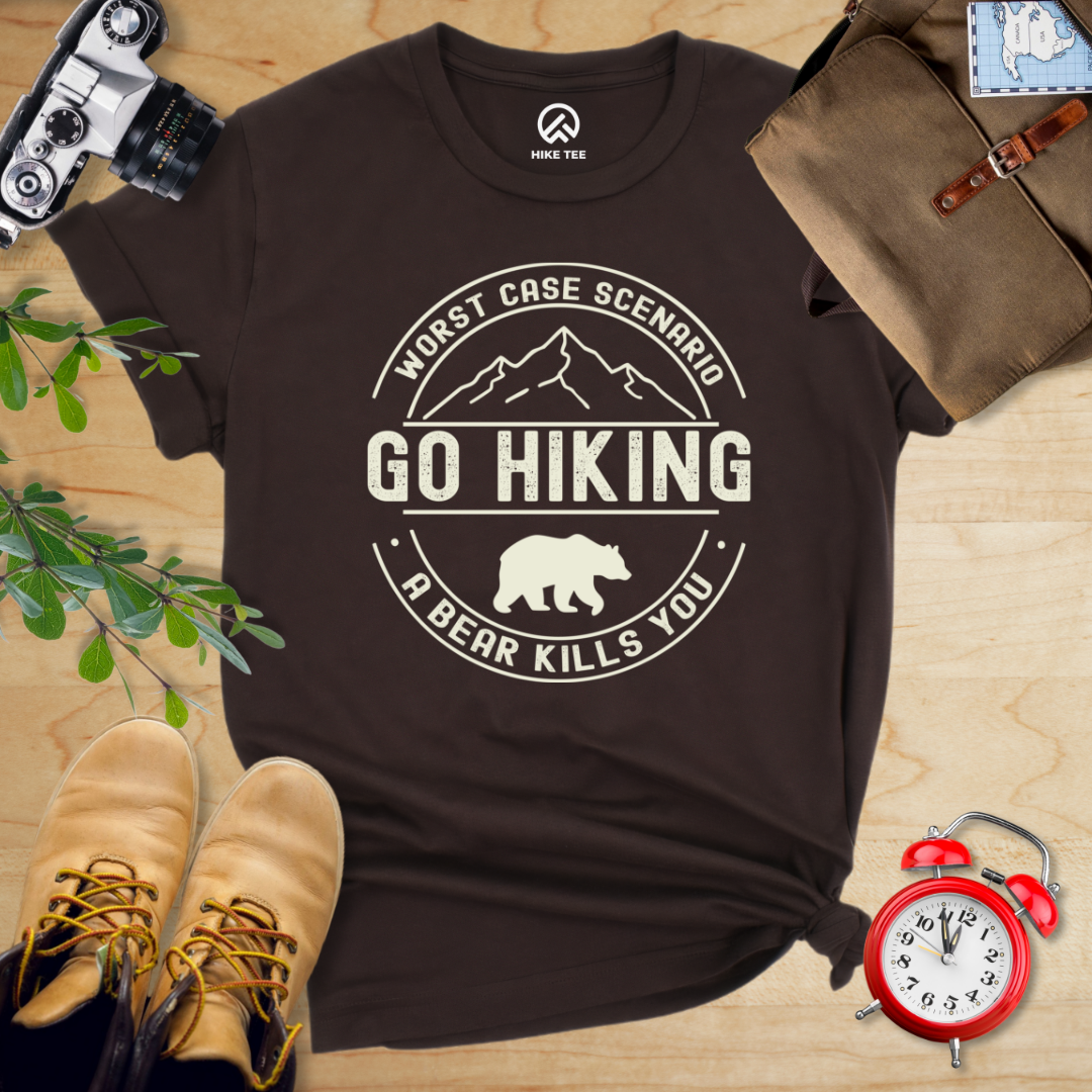 Go Hiking Worst Case Scenario Shirt