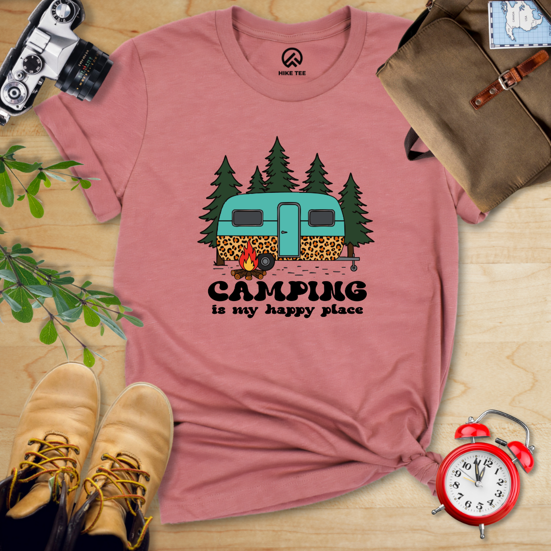 Camping is My Happy Place Shirt