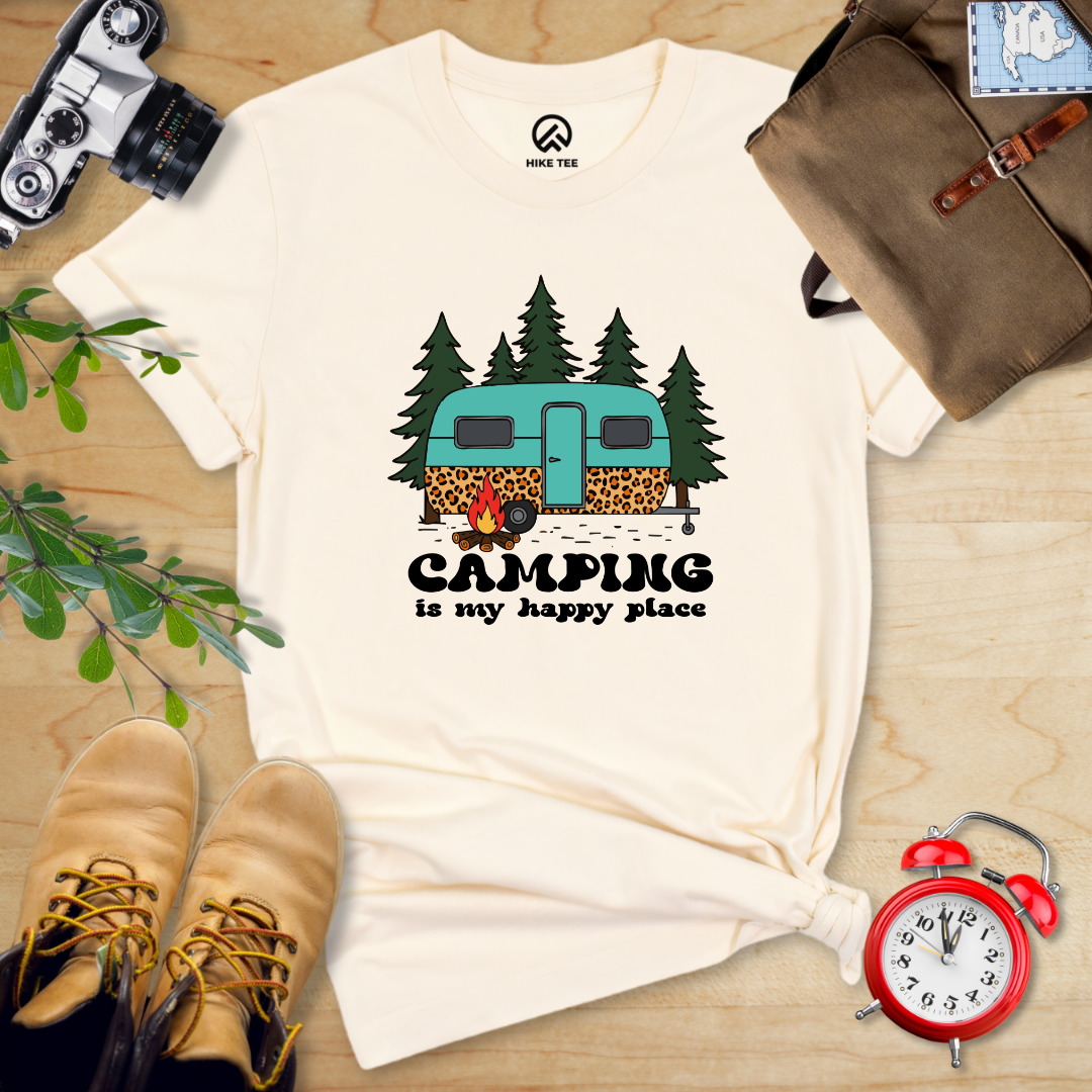 Camping is My Happy Place Shirt