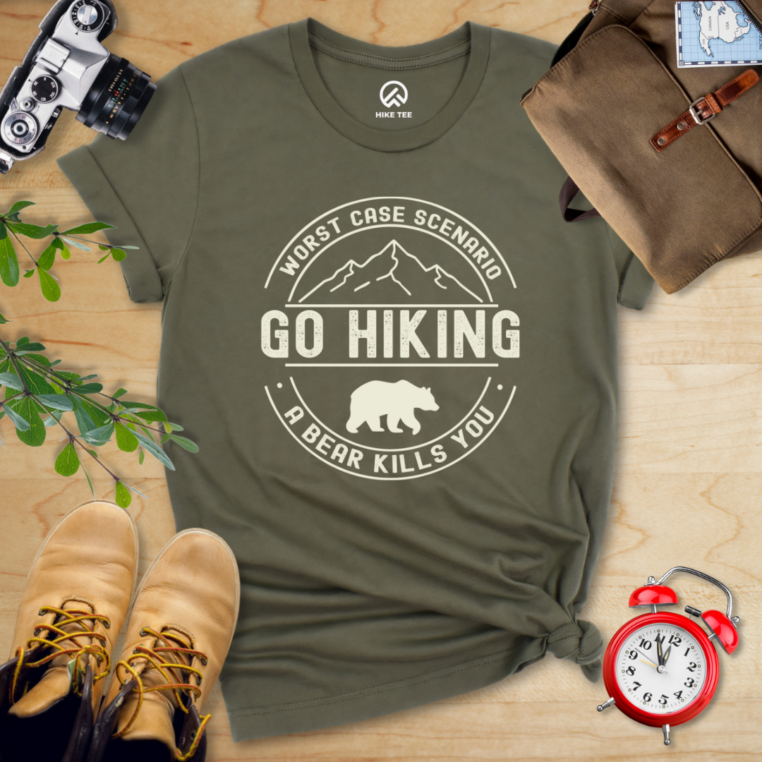 Go Hiking Worst Case Scenario Shirt