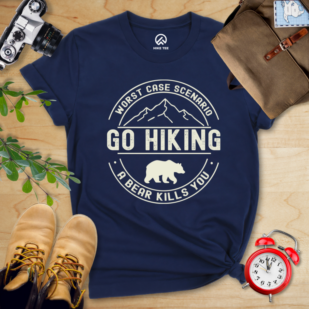 Go Hiking Worst Case Scenario Shirt