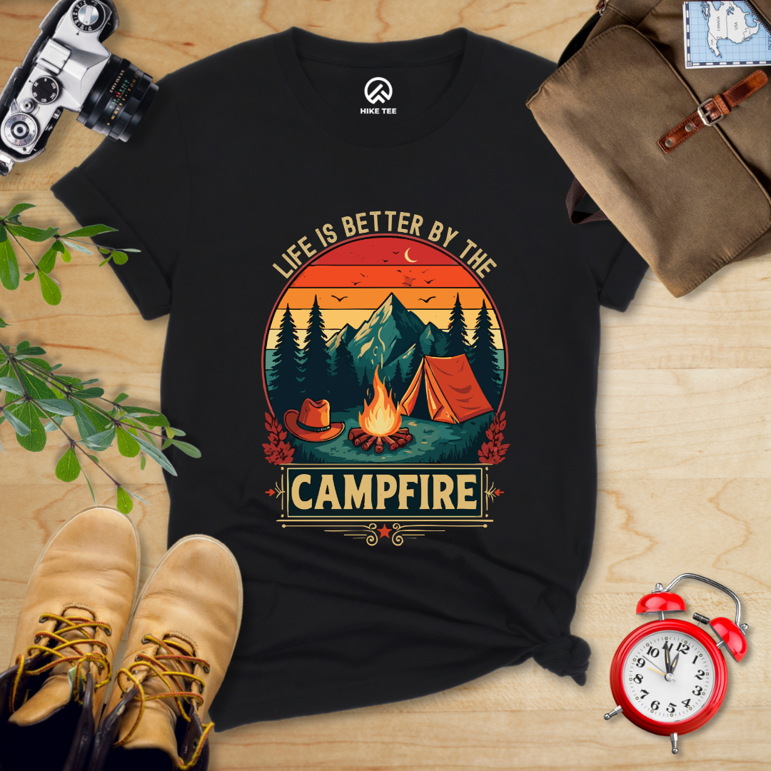 Life Is Better Campfire Shirt