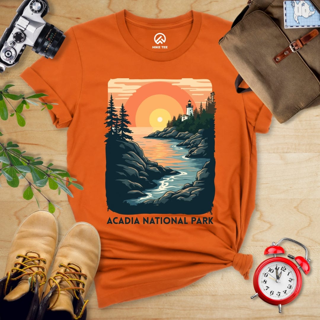Hike Tee T-Shirt Autumn / S Acadia National Park Shirt