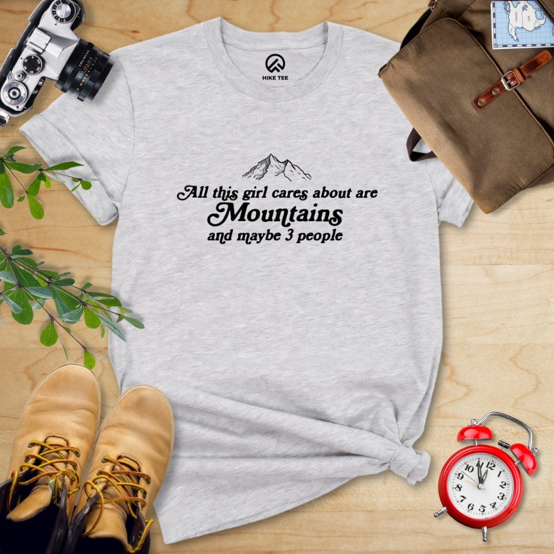 Hike Tee T-Shirt All This Girl Cares Shirt