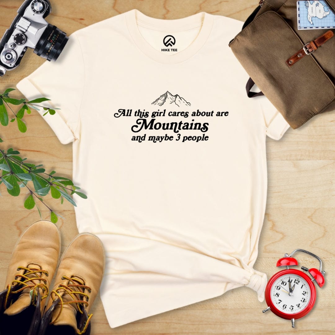 Hike Tee T-Shirt All This Girl Cares Shirt