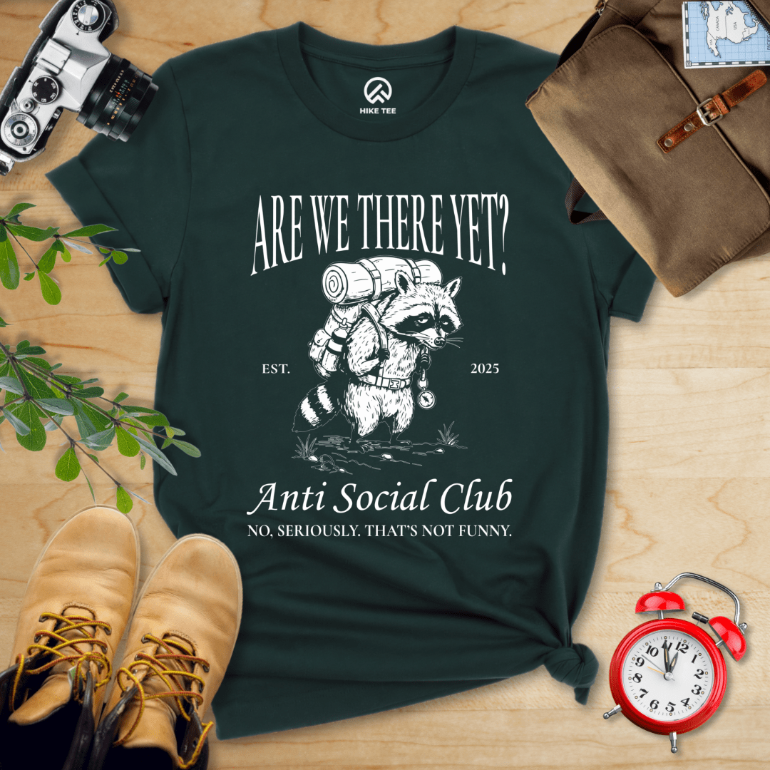Hike Tee T-Shirt Forest / S Anti Social Club Shirt
