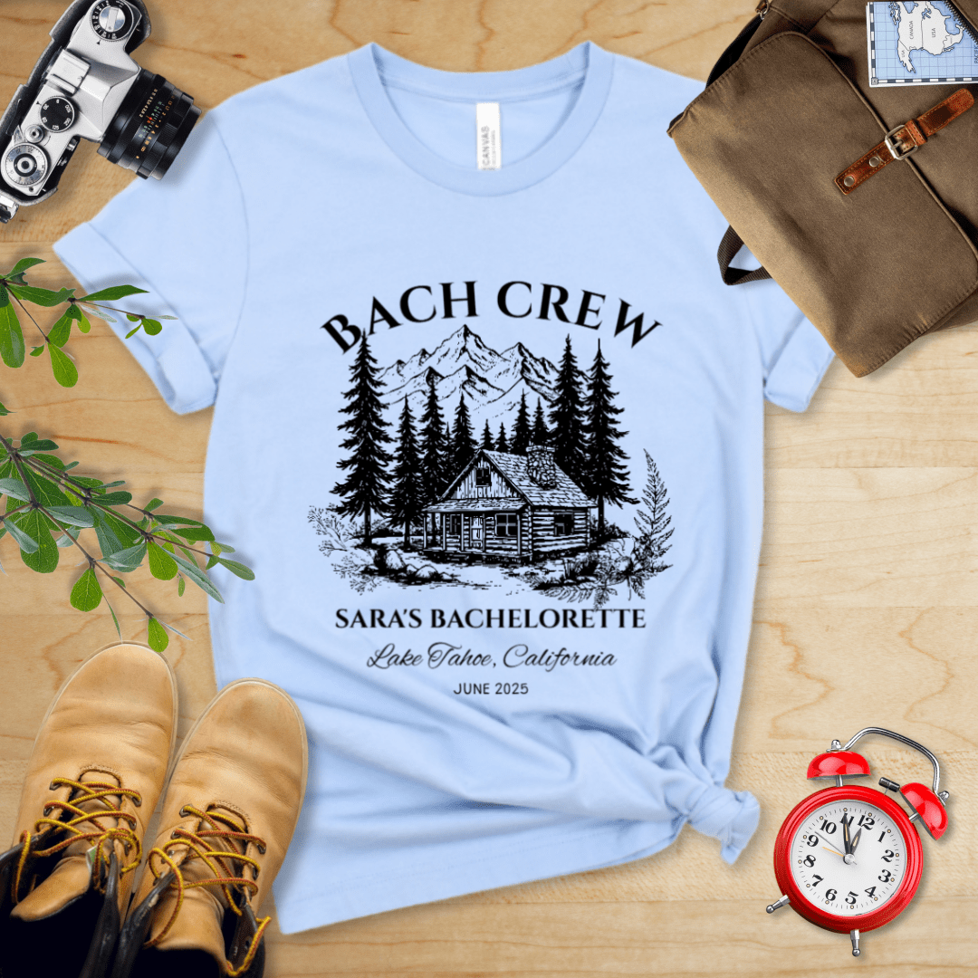 AnywherePOD T-Shirt Baby Blue / S Bachelorette Crew Hiking Shirt