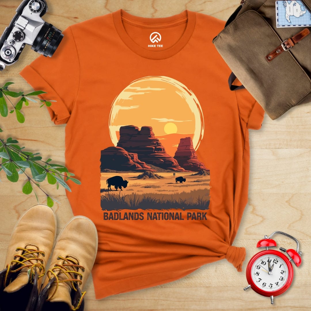 Hike Tee T-Shirt Autumn / S Badlands National Park Shirt