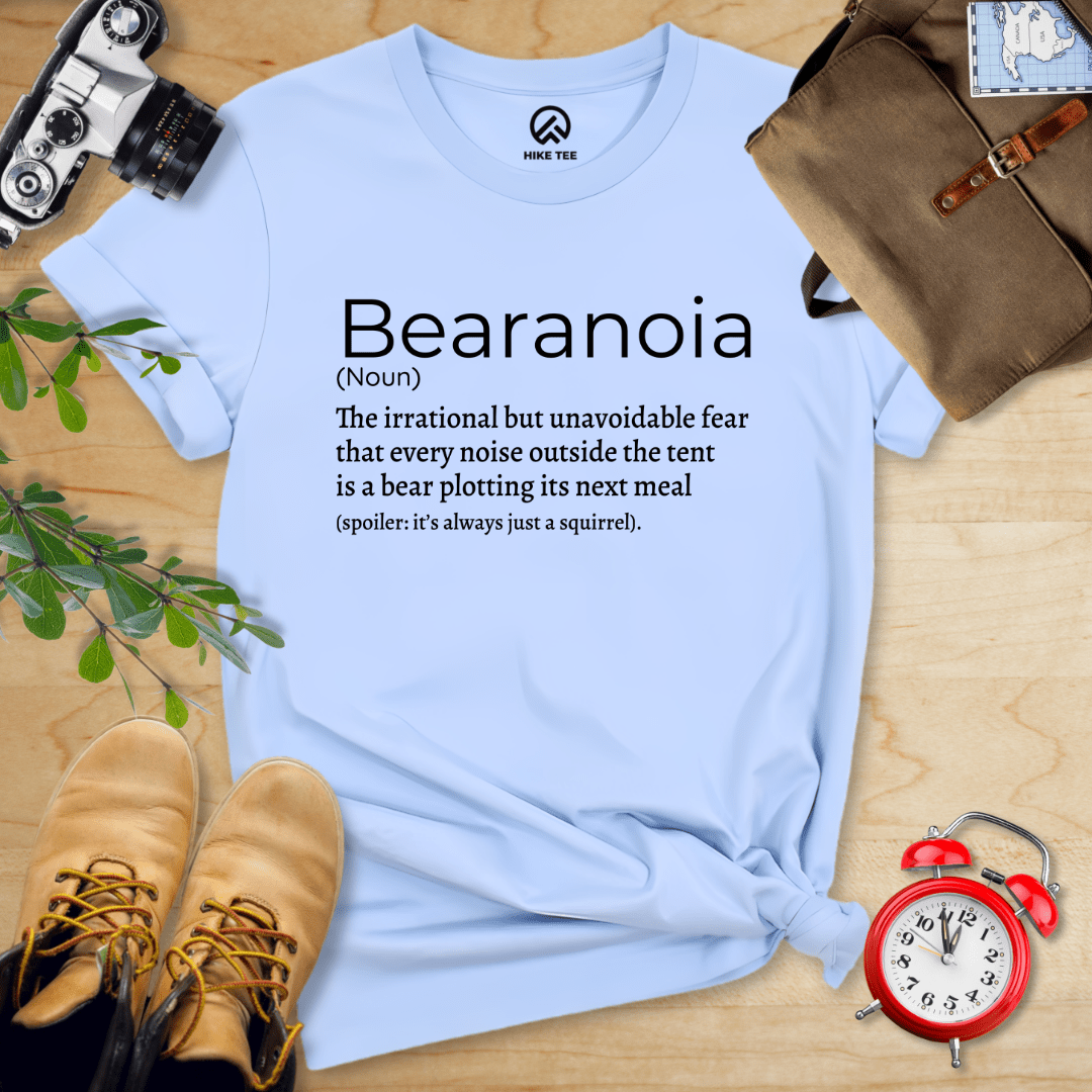 Hike Tee T-Shirt Baby Blue / S Bearanoia Definition Shirt