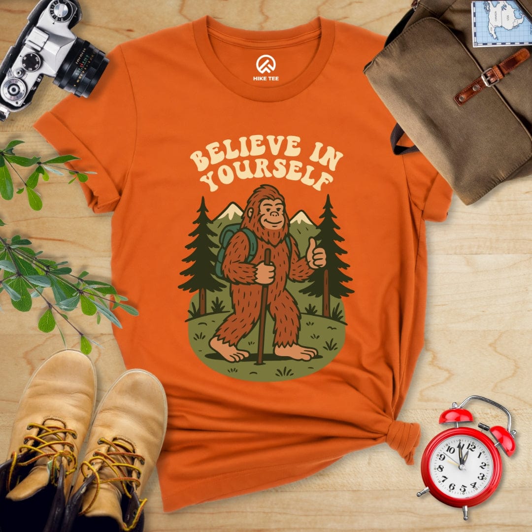 Hike Tee T-Shirt Autumn / S Believe In Yourself Shirt