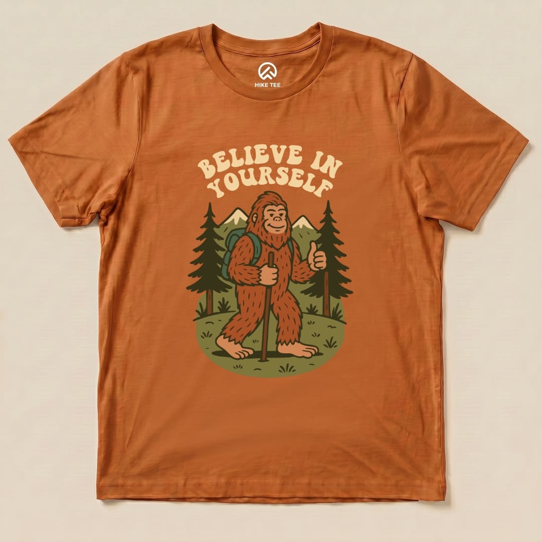 Hike Tee T-Shirt Autumn / S Believe In Yourself Shirt