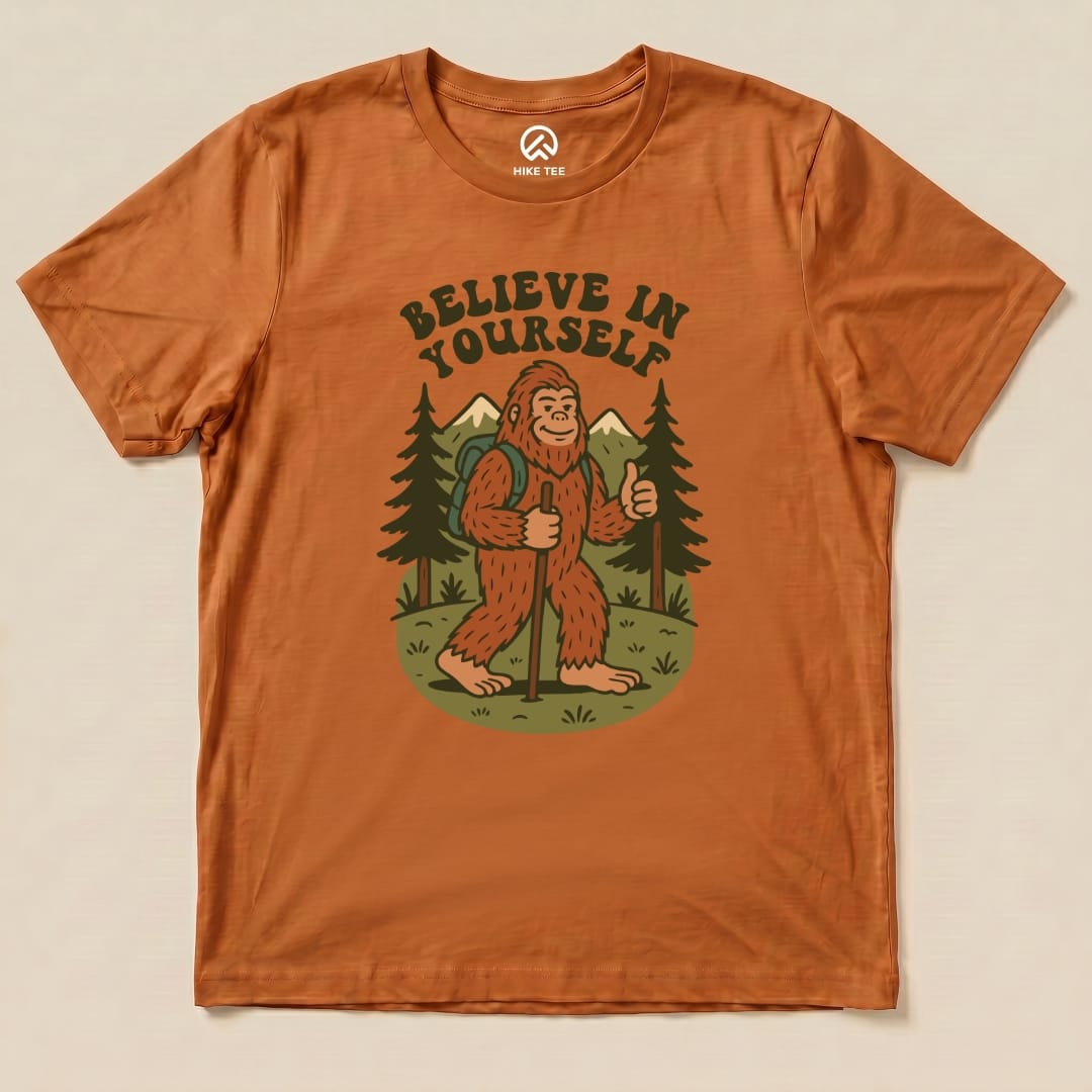 Hike Tee T-Shirt Autumn / S Believe in Yourself Shirt