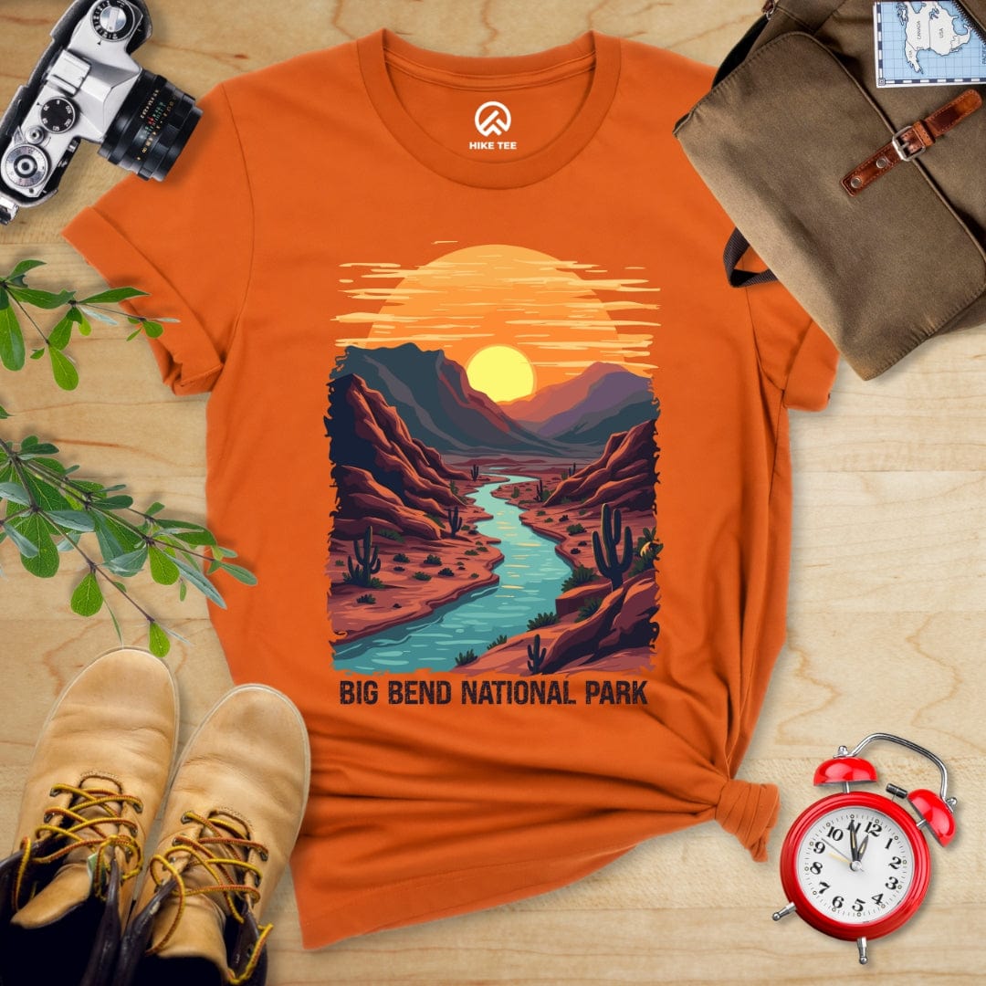 Hike Tee T-Shirt Autumn / S Big Bend National Park Shirt