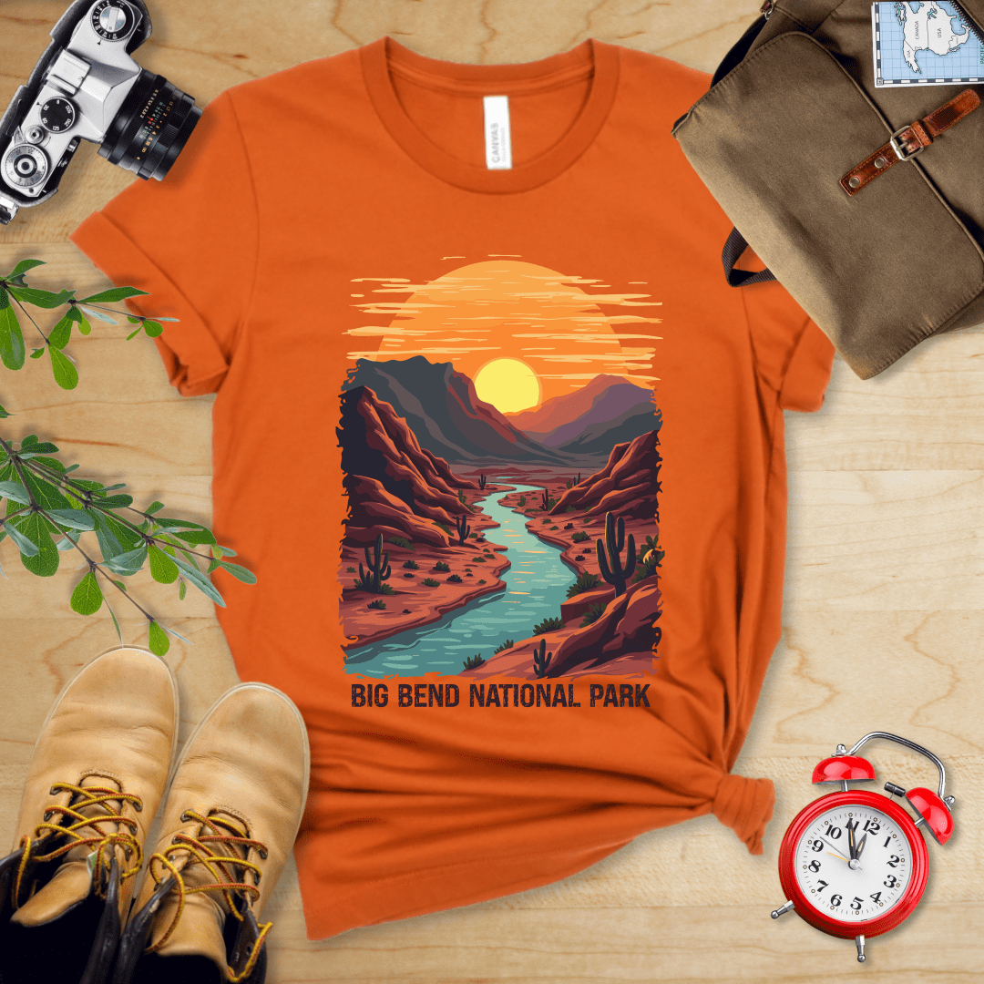 Hike Tee T-Shirt Autumn / S Big Bend National Park Shirt