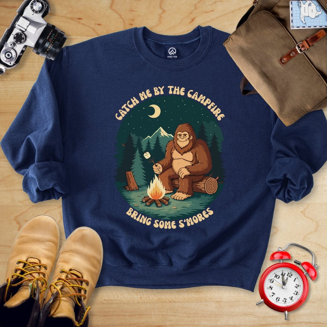 Hike Tee Sweatshirt Navy / S Bring Some Smores Sweatshirt