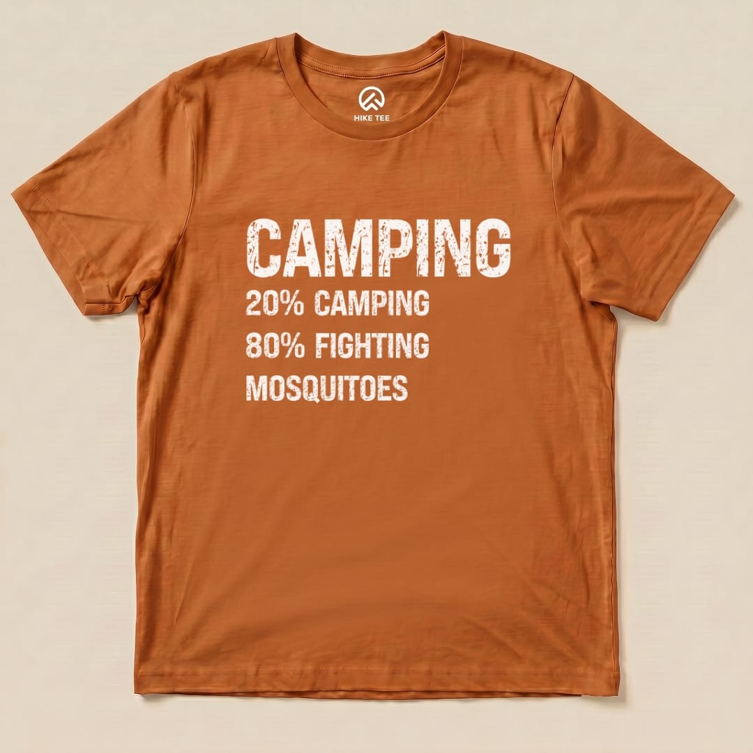 Camping Mosquitoes Shirt Hike Tee T-Shirt Autumn / S