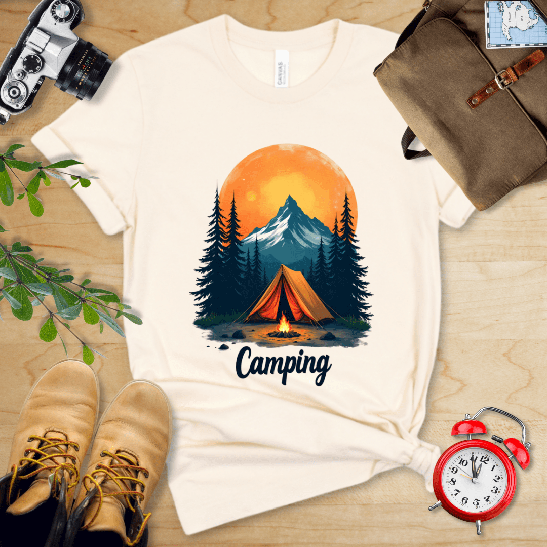 Hike Tee T-Shirt Natural / S Camping Shirt