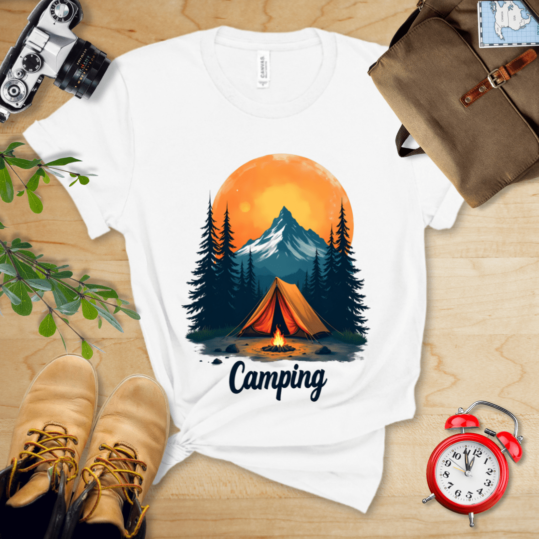 Hike Tee T-Shirt White / S Camping Shirt
