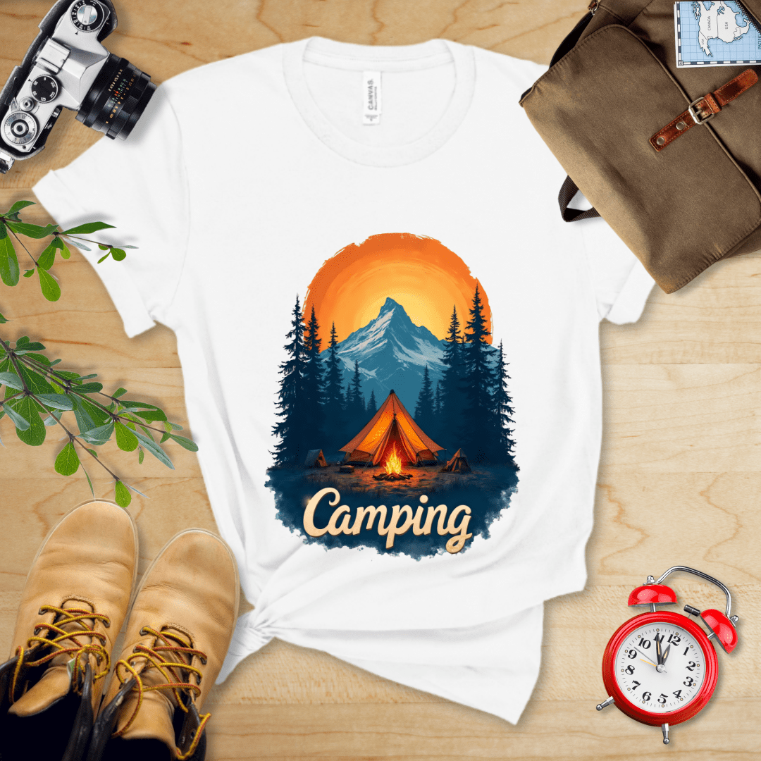 Hike Tee T-Shirt White / S Camping Shirt