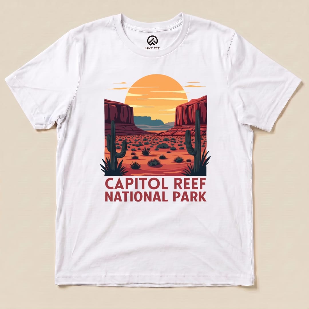 Hike Tee T-Shirt Capitol Reef National Park Shirt