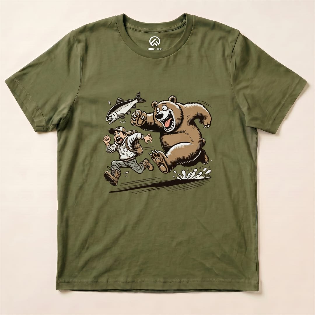 Don't Mess With The Bears Shirt Hike Tee T-Shirt Military Green / S