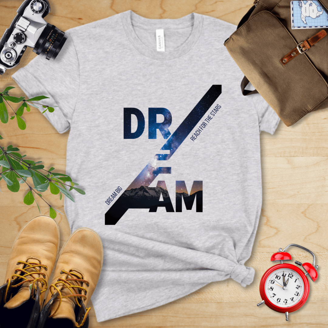 Hike Tee T-Shirt Athletic Heather / S Dream Night Sky Shirt