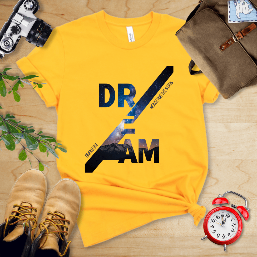 Hike Tee T-Shirt Gold / S Dream Night Sky Shirt
