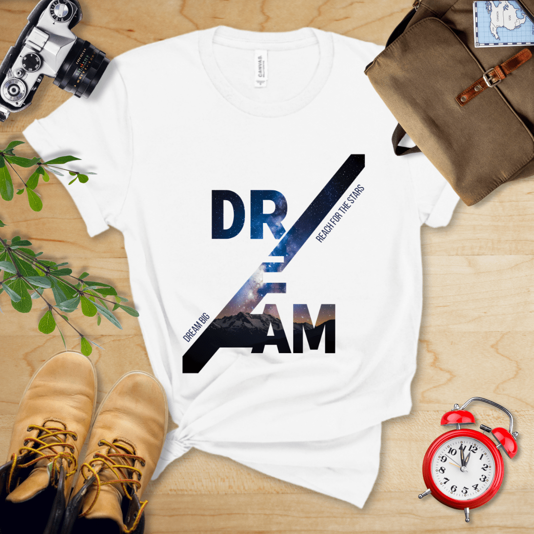 Hike Tee T-Shirt White / S Dream Night Sky Shirt