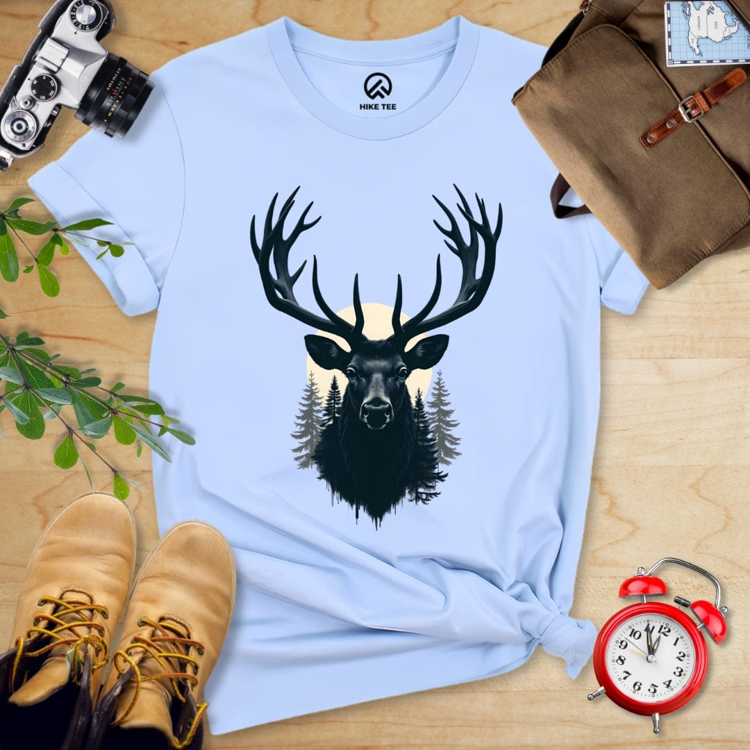 Hike Tee T-Shirt Baby Blue / S Elk Shirt