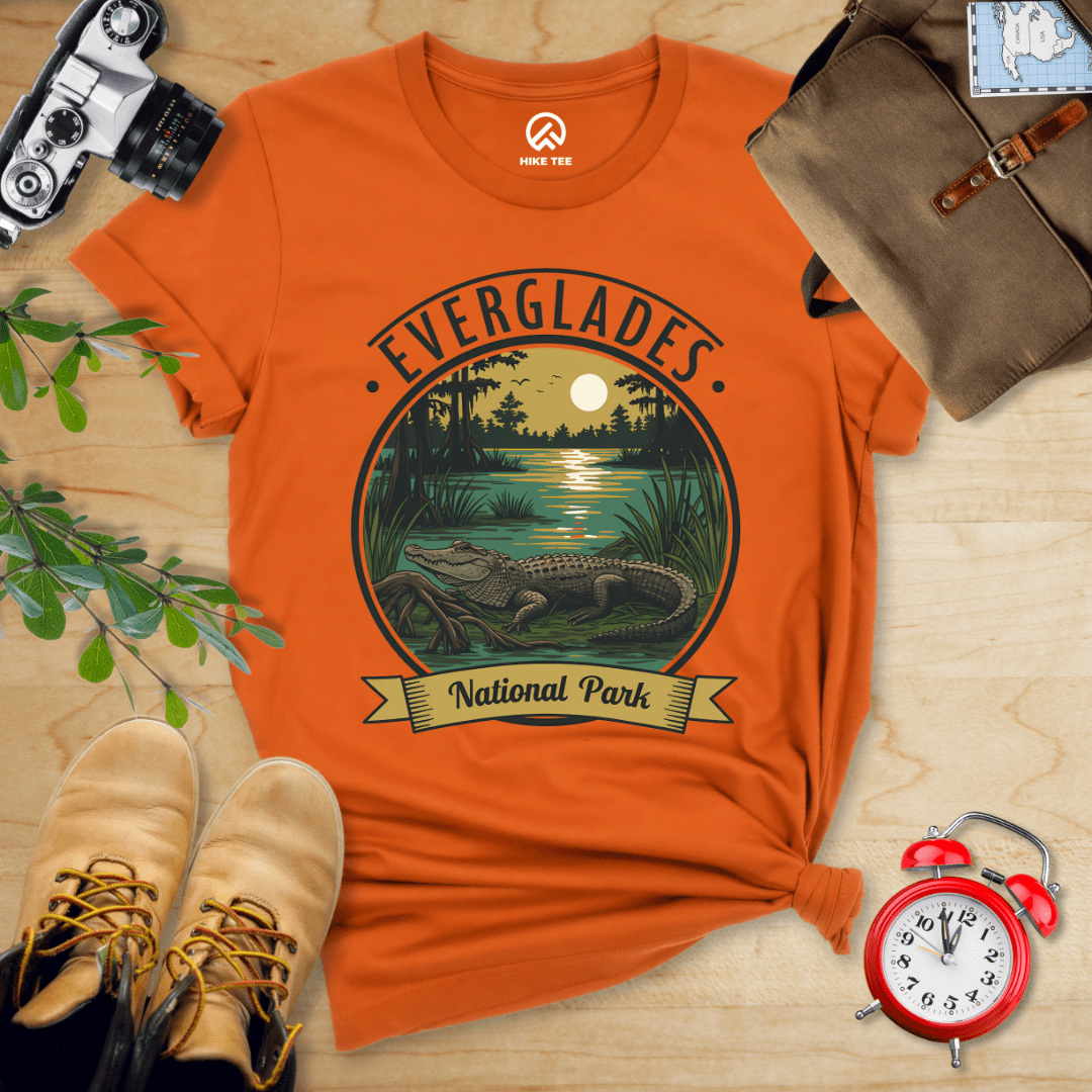 Hike Tee T-Shirt Autumn / S Everglades American Alligator Shirt