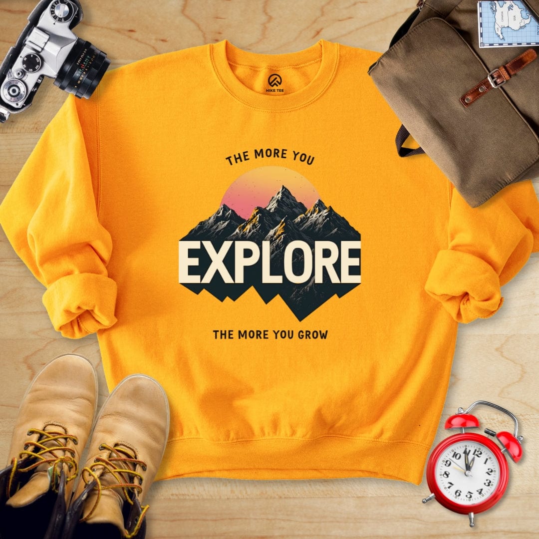 Hike Tee Sweatshirt Gold / S Explore Sweatshirt