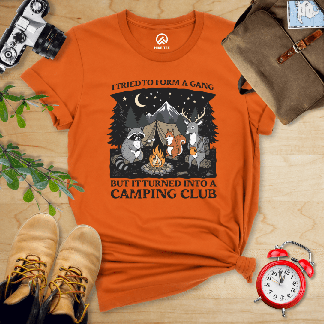 Hike Tee T-Shirt Autumn / S Form a Gang Camping Club Shirt