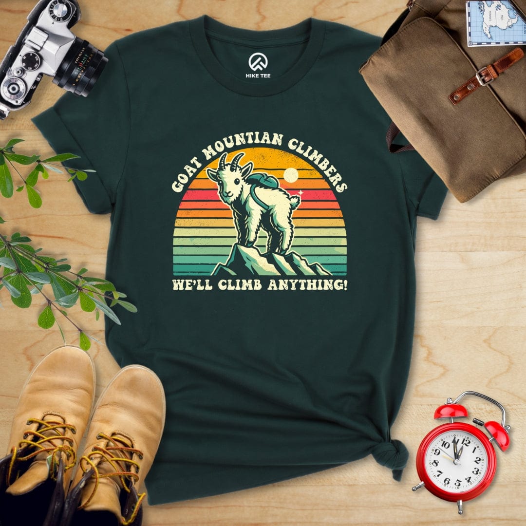 Hike Tee T-Shirt Forest / S Goat Mountain Climbers Shirt