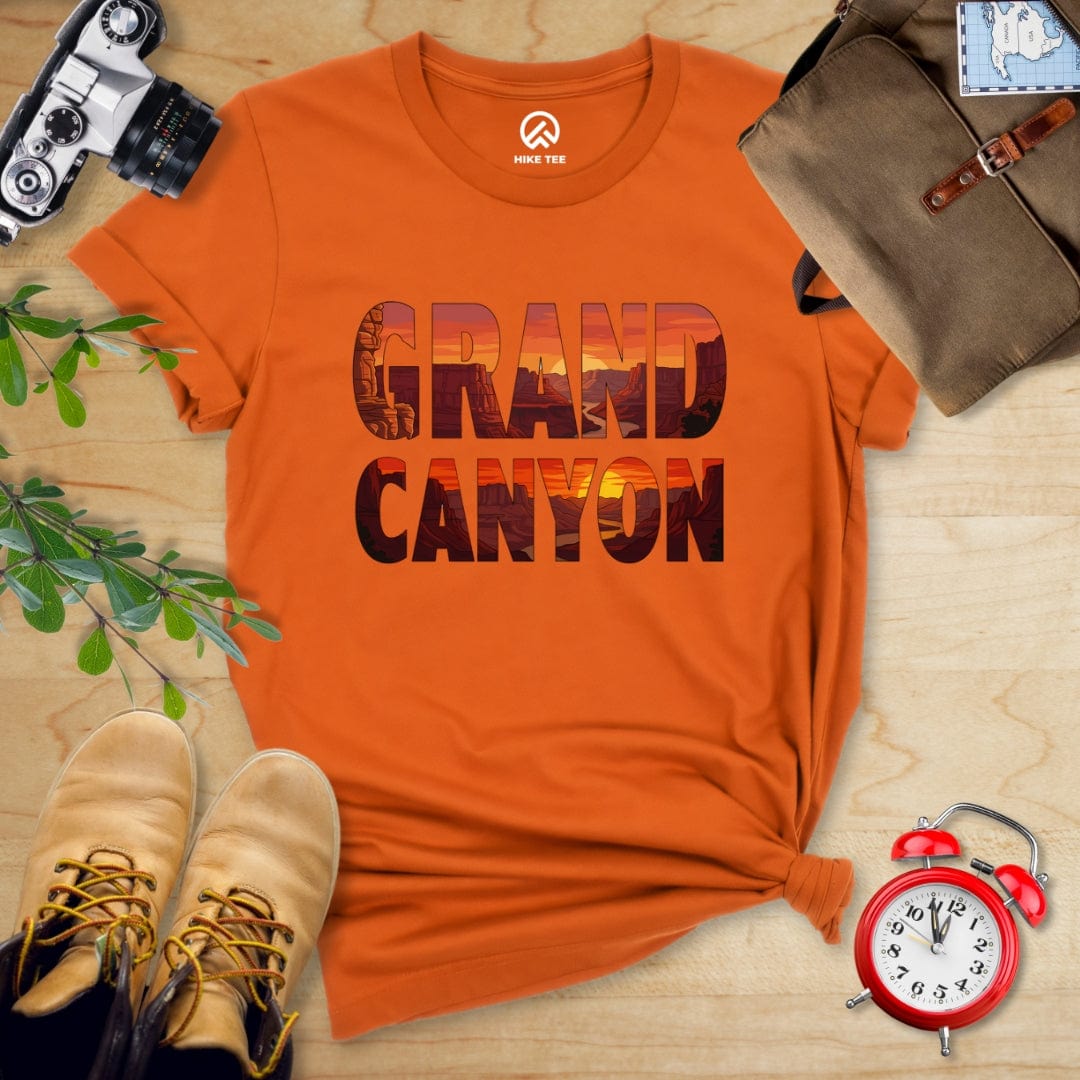 Hike Tee T-Shirt Autumn / S Grand Canyon Red Sunset Shirt