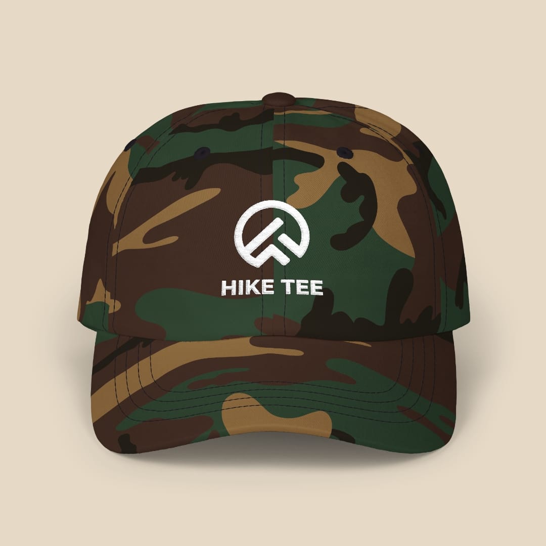 Hike Tee Cap Hike Tee Hats Green Camo / One size