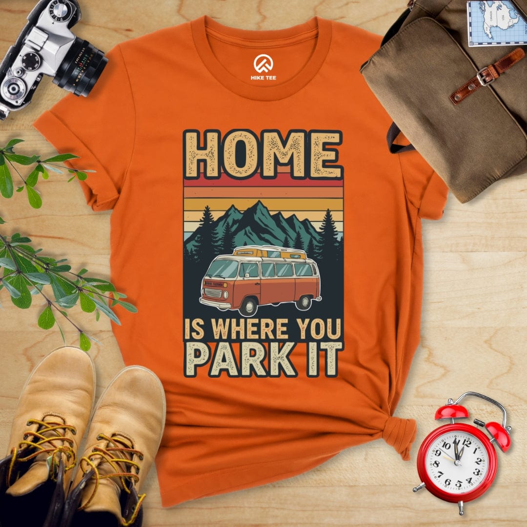 Hike Tee T-Shirt Autumn / S Home You Park It Shirt