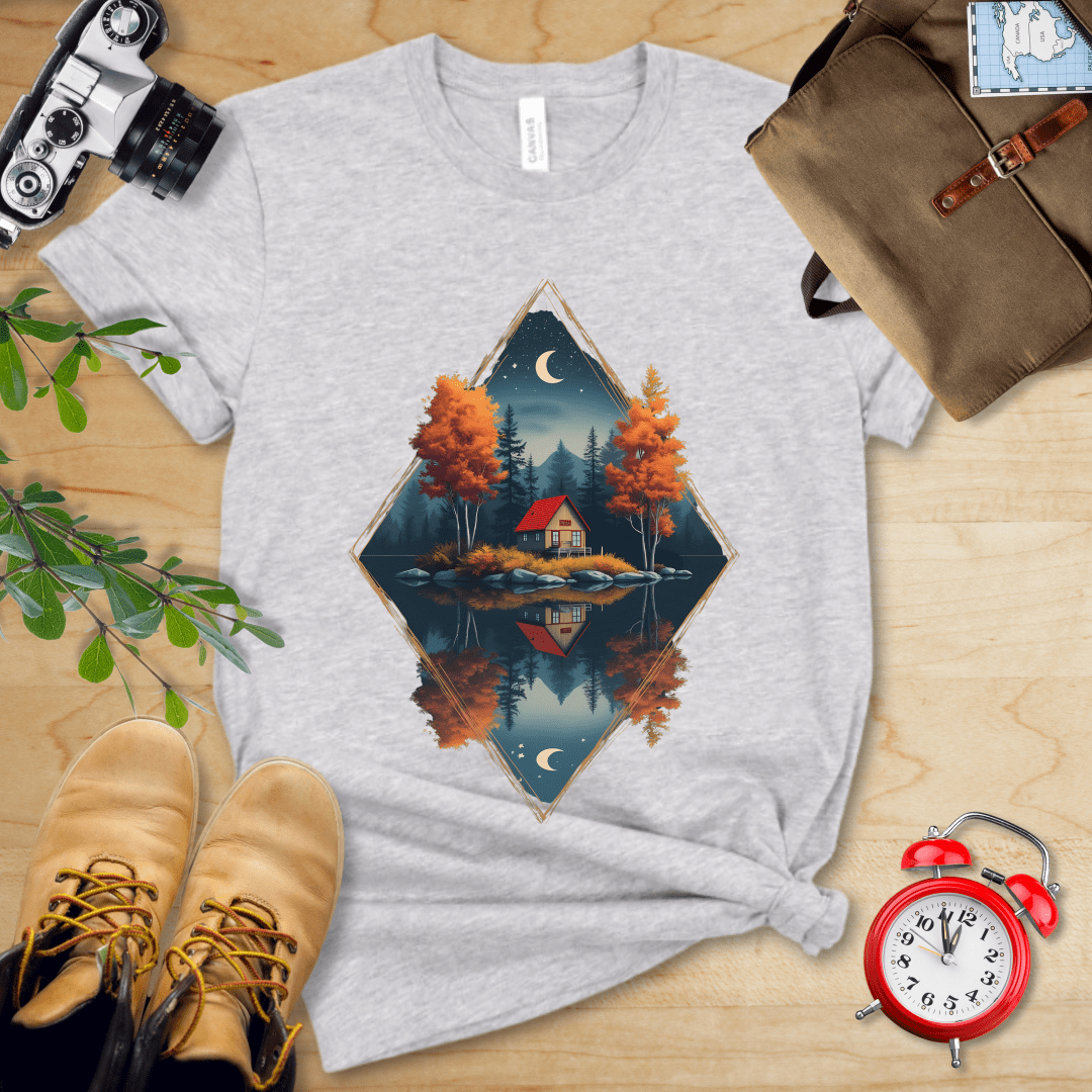 Hike Tee T-Shirt Athletic Heather / S House By The Lake Shirt