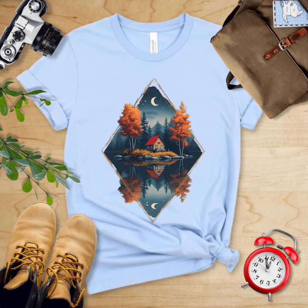 Hike Tee T-Shirt Baby Blue / S House By The Lake Shirt