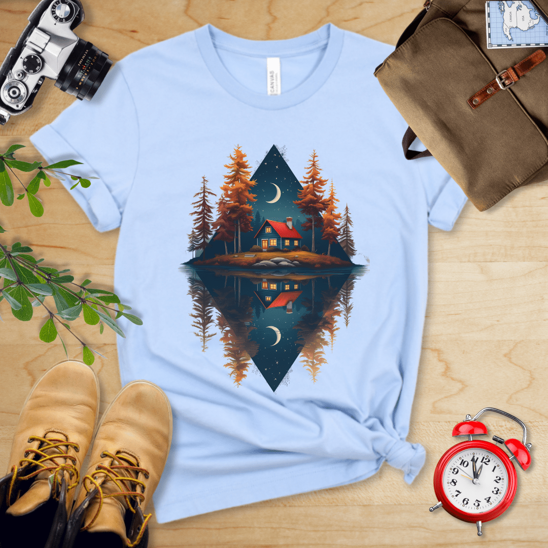 Hike Tee T-Shirt Baby Blue / S House by The Lake Shirt